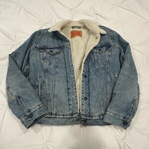 Levi's Denim Sherpa Jacket